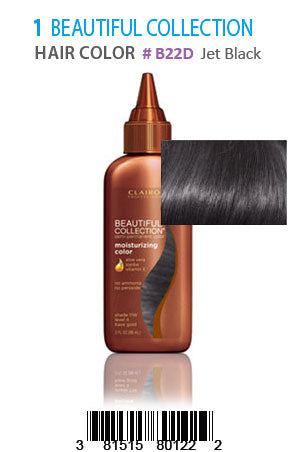 Beautiful Collection Hair Color #B22D(Jet Black)