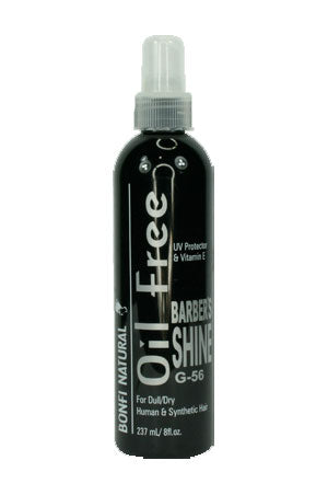 Black Bonfi Natural Oil Free Barber's Shine G-56 (8oz)#6