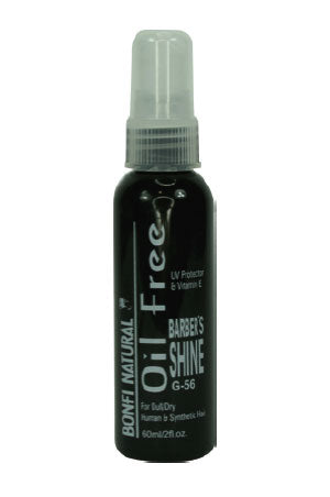 Black Bonfi Natural Oil Free Barber's Shine G-56 (2oz)#5