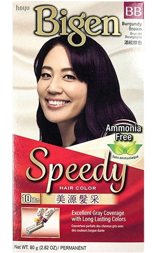 Seashell Bigen Speedy Hair Color #BB-Burgundy Brown (2.82oz) #1