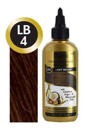 White Smoke Bigen Semi-Permanent Hair Color #LB4 (=BEB4)Light Brown#9