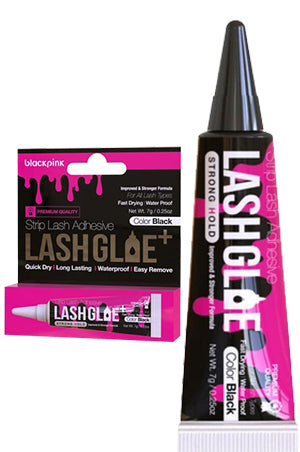 White Smoke Black Pink Adhesive Lash Glue(7g)-Black #1