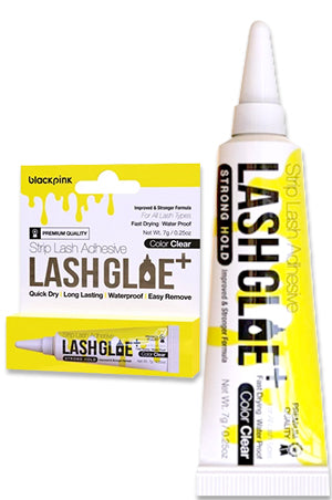 White Smoke Black Pink Adhesive Lash Glue(7g)-Clear #2