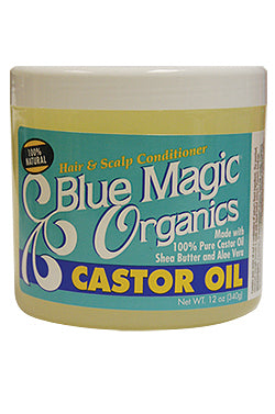Dark Gray Blue Magic Organics Castor Oil(12oz)#3