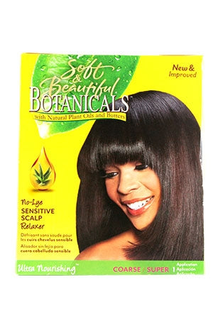 Yellow Botanicals No-Lye Sensitive Scalp Relaxer Kit(Coarse)-1App#2