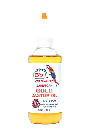 White Smoke B's Organic Jamaican Gold Castor Oil Scalp Food (8oz) #25