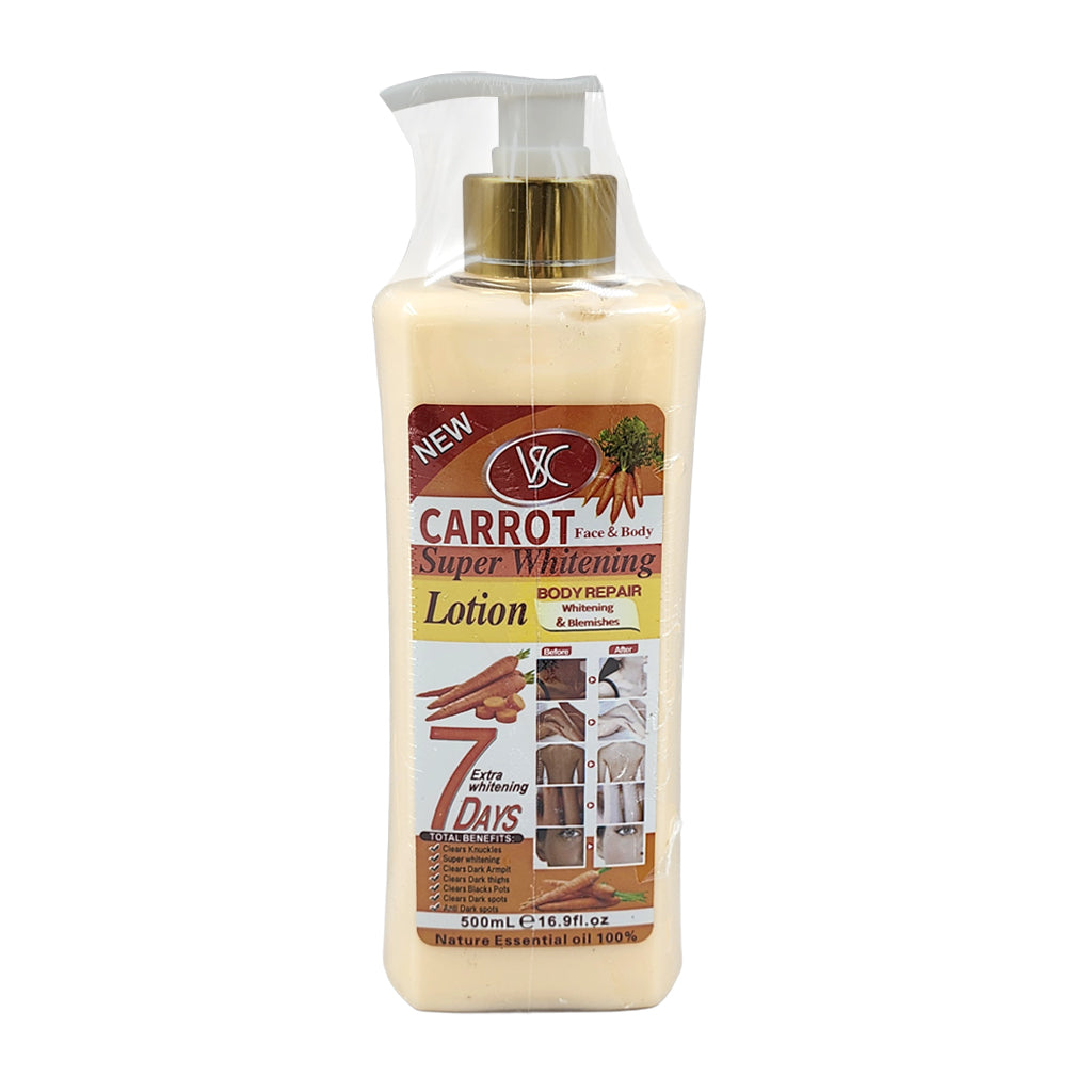 VSC Face & Body Lotion -Carrot (500 ml) -pc #33