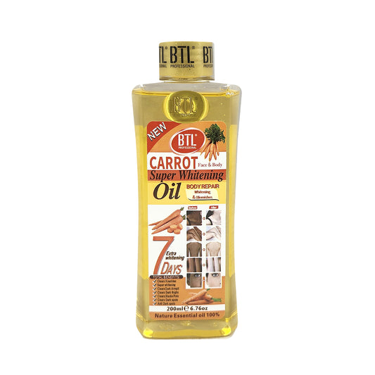 White Smoke BTL Carrot Oil (6.76 oz) #26
