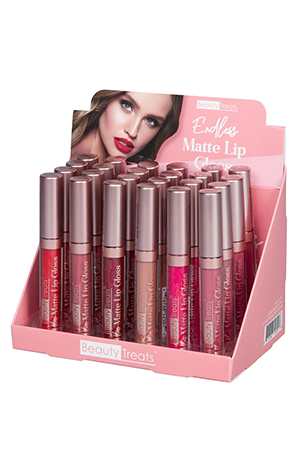 White Smoke Beauty Treats Endless Matte Lip Gloss (24pc/ds) [525] #120