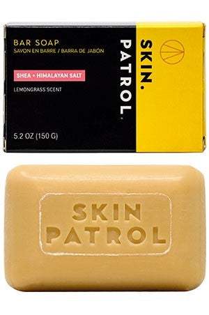 Black Skin Patrol Bar Soap-Shea+Himalayan Salt (5.2oz)#13