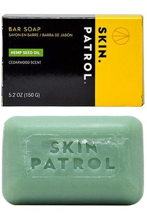 Black Skin Patrol Bar Soap-Hemp Seed Oil (5.2oz)#14