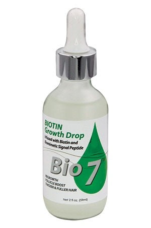 White Smoke By Natures Bio 7 Biotin Growth Drops(2oz) #9