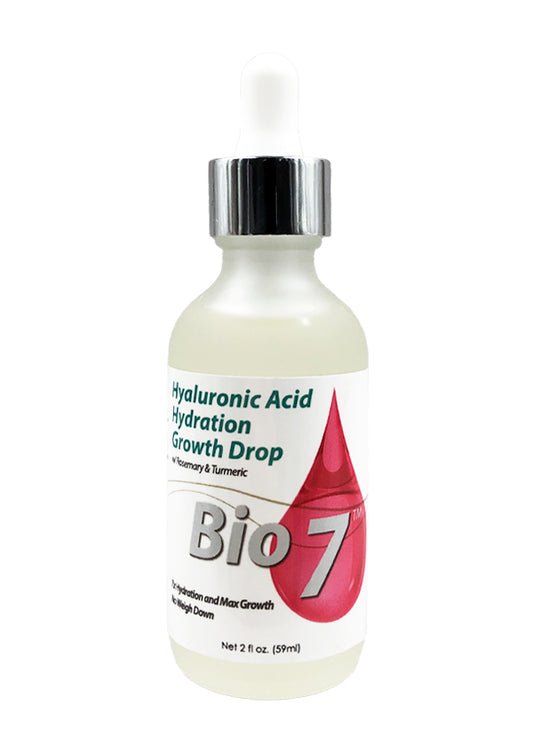 White Smoke By Natures Bio 7 Hyaluronic Acid Hydration Growth Drop (2 oz)#91