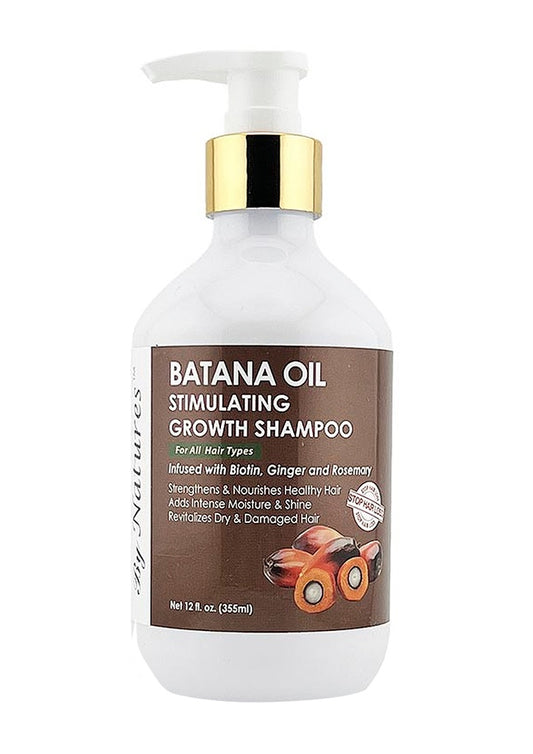 White Smoke By Natures Batana Oil Stimulating Growth Shampoo (12 oz) #140