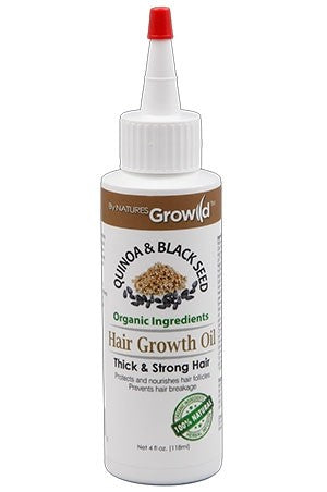 White Smoke By Natures Growild Growth Oil [Quinoa & Black seed] (4 oz) #40