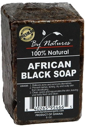 Black By Natures African Black Soap (6.5oz) #36