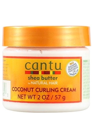 White Smoke Cantu Shea Butter Coconut Curling Cream(2oz) #95