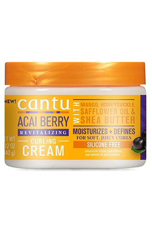 Cantu Acai Berry Curling Cream(12oz) #127