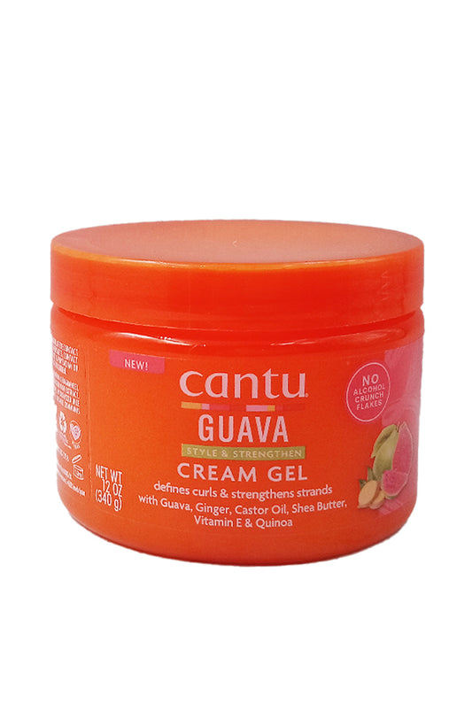 White Smoke Cantu Guava Style & Strengthen Cream Gel (12oz) #134