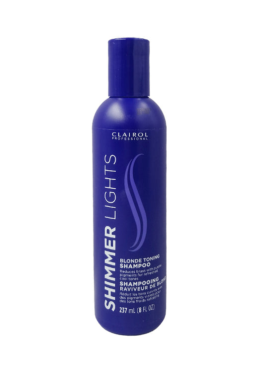 White Smoke Clairol Shimmer Lights Shampoo Blond & Silver (8 oz) #17
