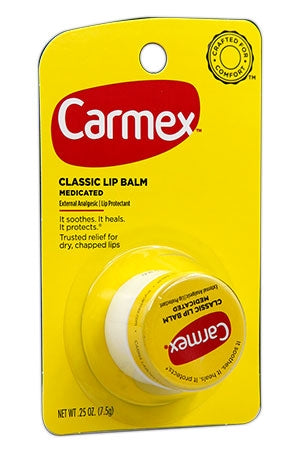 Gold Carmex Original Lip Balm in Jar (0.25oz) #2 - pc