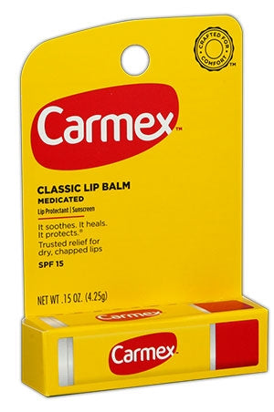 Orange Carmex Stick Lip Balm Original (0.15oz) #3 - pc