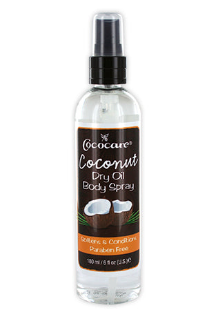 White Smoke Cococare Coconut Dry Oil Body Spray (6oz) #50
