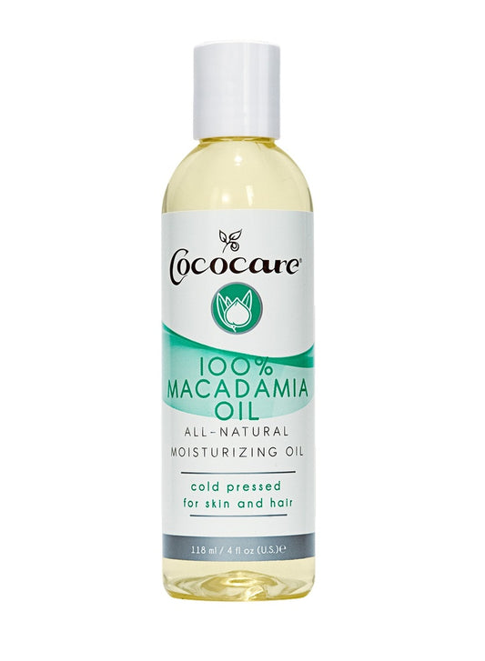 Light Gray Cococare 100% Natural Macadamia Oil (4 oz) #40