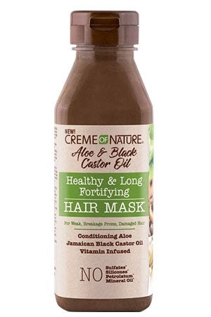 Dark Olive Green Creme of NatureABCO Healthy&Long Fortify Hair Mask(12oz)#130