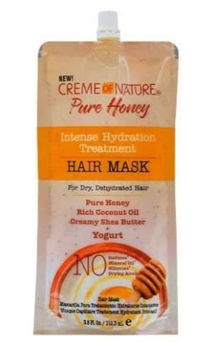 White Smoke Creme of Nature Pure Hny Yogurt Mask (3.8oz/6pc/ds)-ds #139