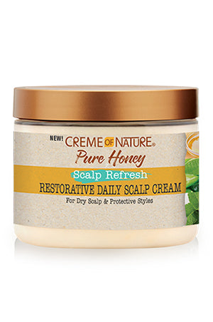 Gray Creme of Nature Pure Honey Scalp Cream(4.7oz)#157