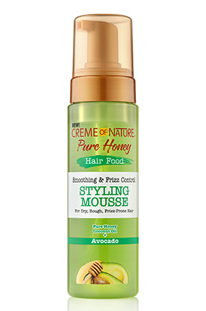 Creme of Nature Pure Honey Hair Food Styling Mousse (7 oz) #153
