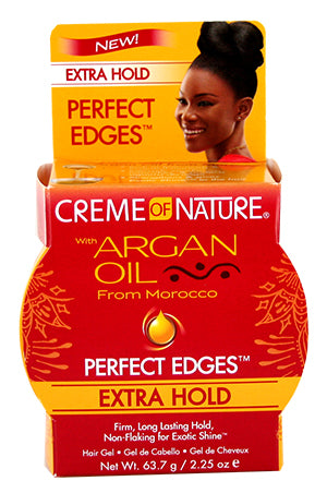 White Smoke Creme of Nature Argan Oil Perfect Edge - Extra (2.25z) #80