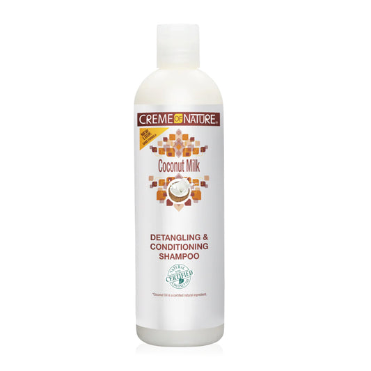 Lavender Creme of Nature Coconut Milk Detangle & Conditioning Shampoo (12 oz) #83