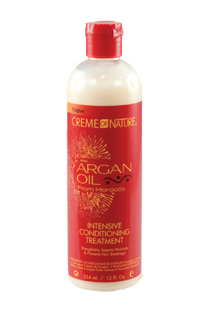 White Smoke Creme of Nature Argan Oil Intensive Condi.Treatment(12oz)#61
