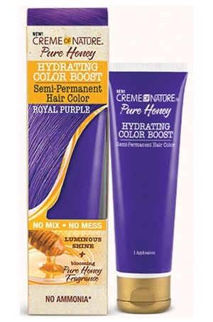Creme of Nature Semi Perm Hair Color -Royal Purple (3 oz) #128
