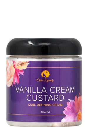 Dark Slate Gray Curls Dynasty Vanilla Cream Custard Defining Cream(1.83oz) #8