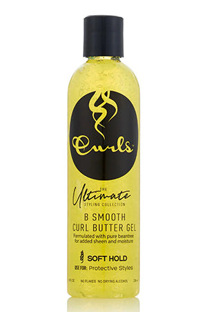 White Smoke Curls B Smooth Curl Butter Gel (8oz)#36