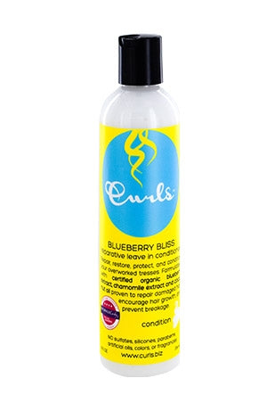 White Smoke Curls Blueberry Bliss Reparative Leave InConditioner(8oz)#11