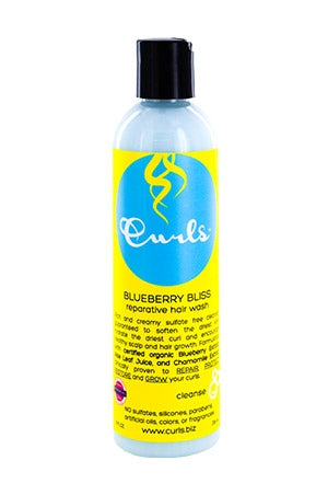 White Smoke Curls Blueberry Bliss Reparative Hair Wash (8oz)#12