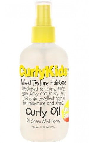 White Smoke Curly Kids Curly Oil Spray(4.6oz) #12