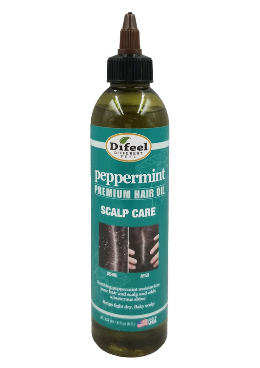 Difeel Peppermint Premium Sclap Care Hair Oil (8 oz) #258