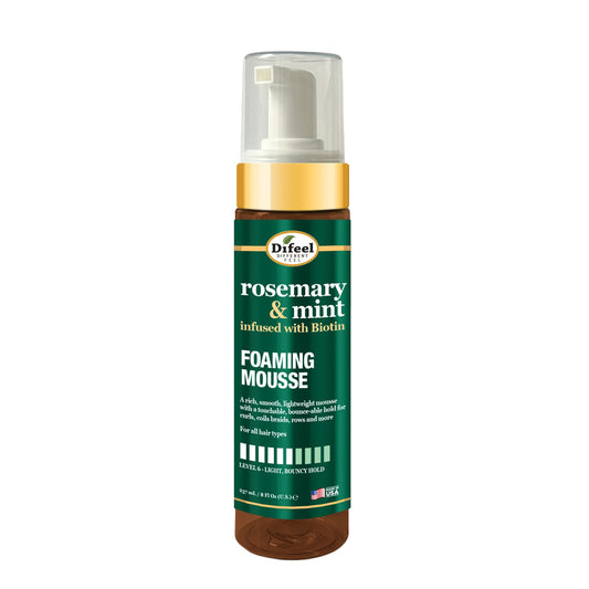 Difeel Rosemary & Mint Foaming Mousse (8 oz) #269