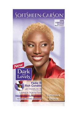 Dark&Lovely Fade Resist Hair Color Kit #396 Luminous Blonde