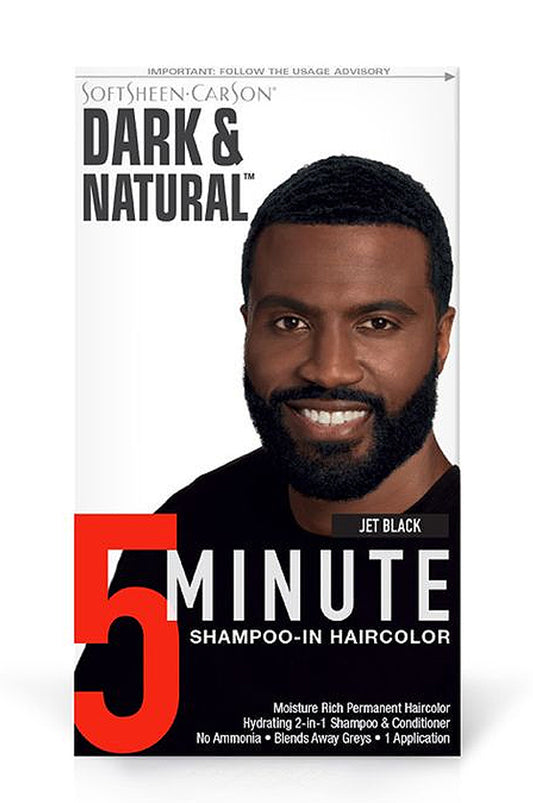 White Smoke Dark & Lovely Natural 5min Men's Hair Color #Jet Black