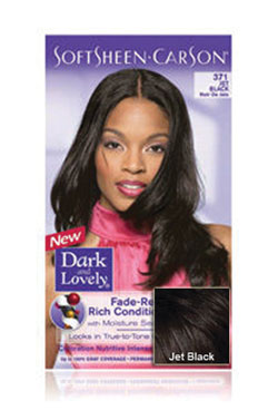 Dark&Lovely Fade Resist Hair Color Kit #371 Jet Black