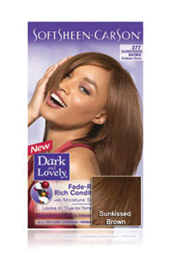 Dark&Lovely Fade Resist Hair Color Kit #377 Sun Kissed Brown