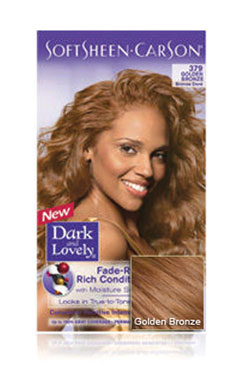 Dark&Lovely Fade Resist Hair Color Kit #379 Golden Bronze
