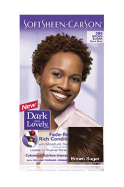 Dark&Lovely Fade Resist Hair Color Kit #386 Brown Sugar