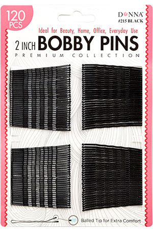 Donna 1200 Hair Bobby Pins #215 (2") -dz